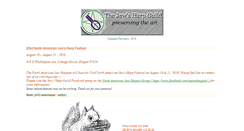 Desktop Screenshot of jewsharpguild.org
